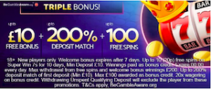 mFortune casino welcome bonus